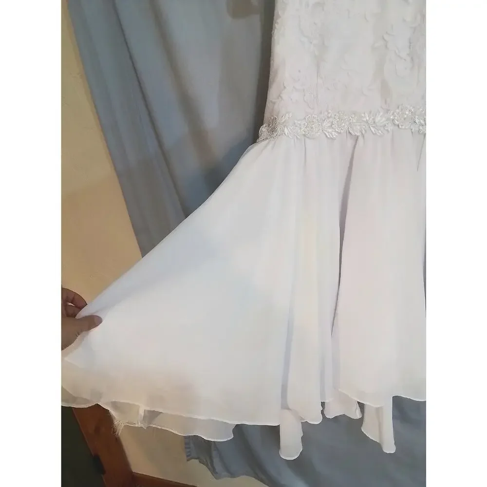 Joy Kids White  party / communion / flower girl dress